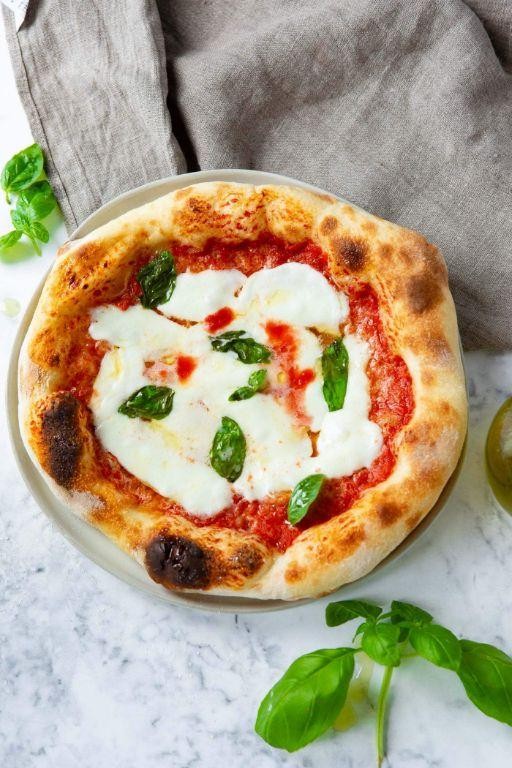 Margherita Pizza Casserole with Fresh Basil