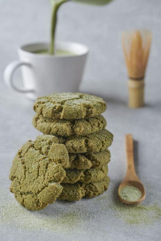 Matcha Green Tea Breakfast Cookies