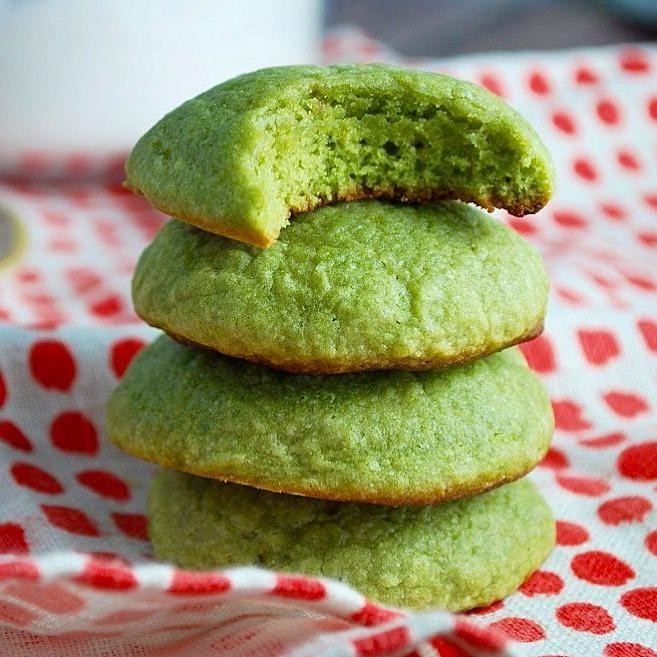 Matcha Green Tea Cookies