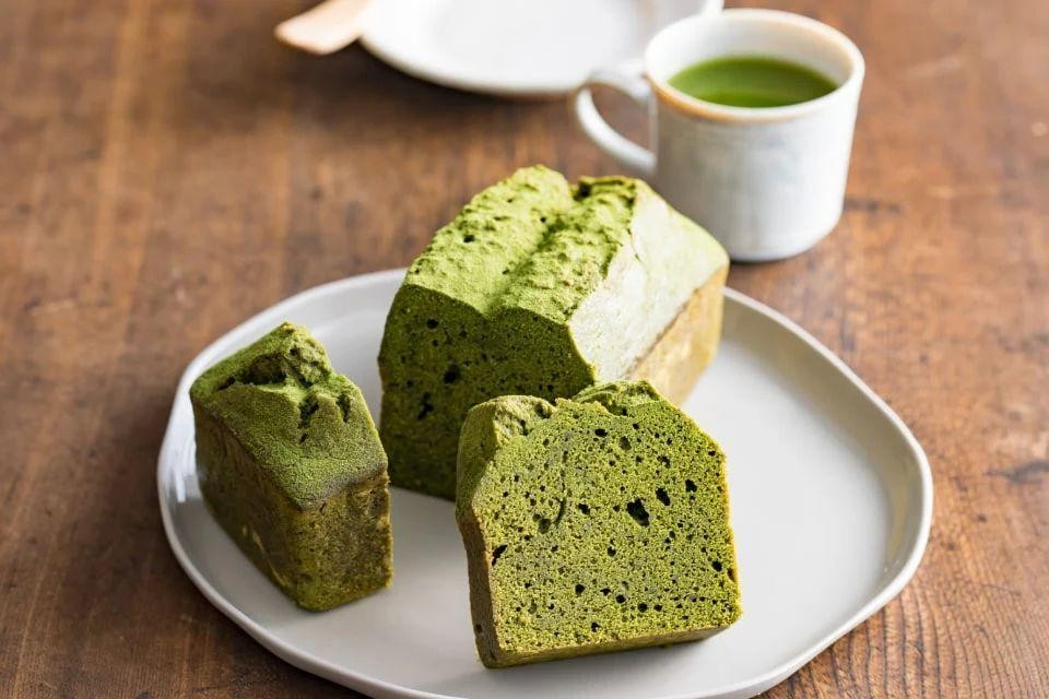 Matcha Green Tea Loaf Cake