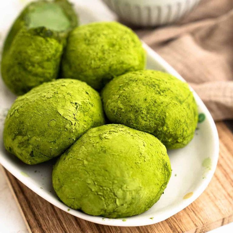 Matcha Green Tea Mochi Balls