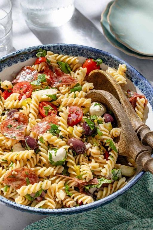 Mediterranean-Inspired Italian Pasta Salad