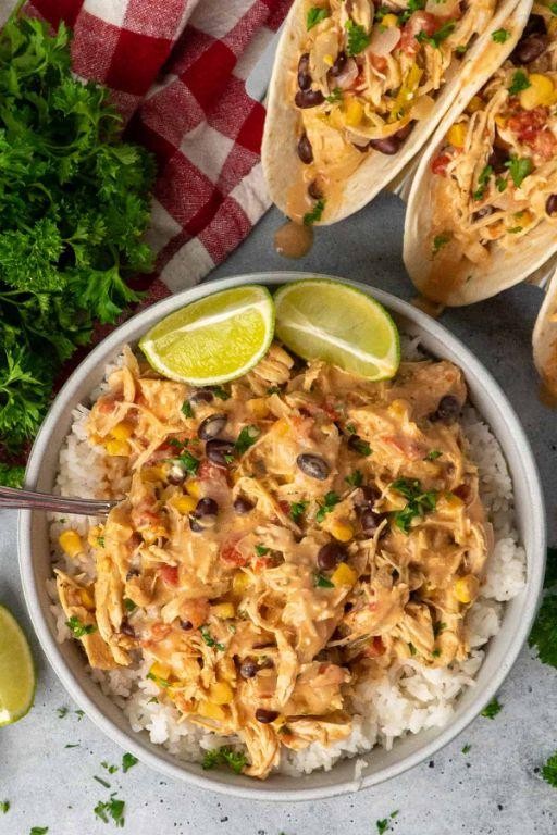 Mexican Chicken and Potato Crockpot Fiesta