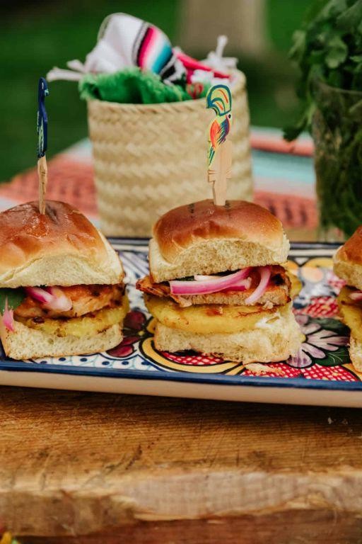 Mexican Pork Loin Sliders with Chipotle Mayo