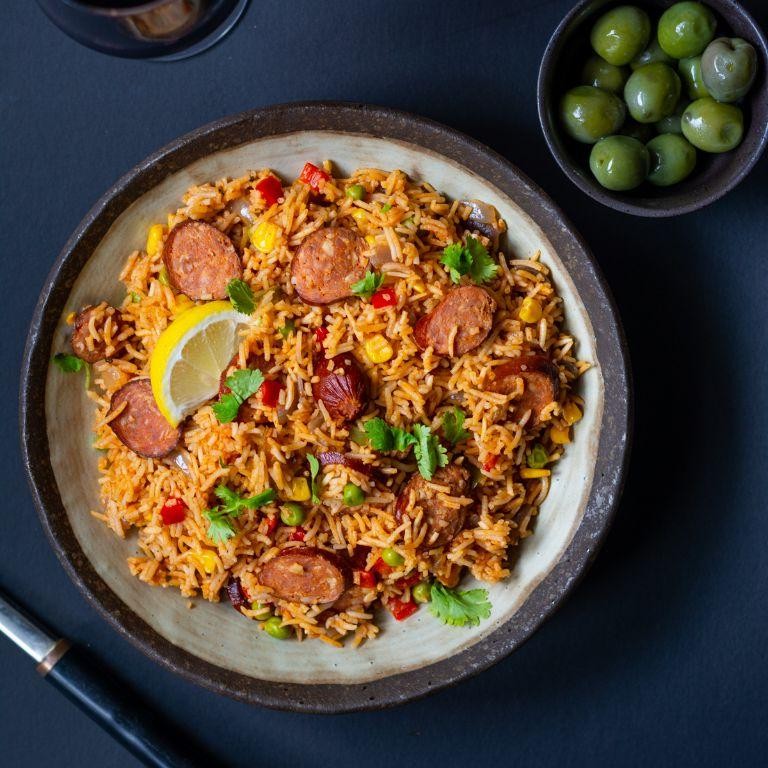 Mexican Rice with Chorizo