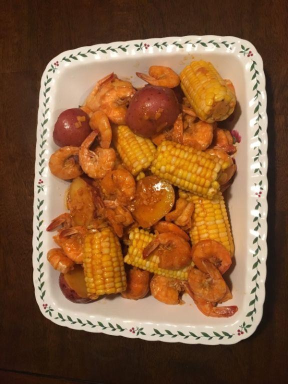 Mexican-Style Boiling Crab with Elote