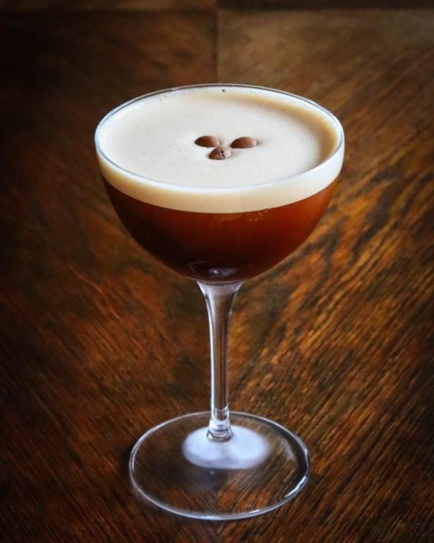 Mezcal Espresso Martini with Coffee Liqueur