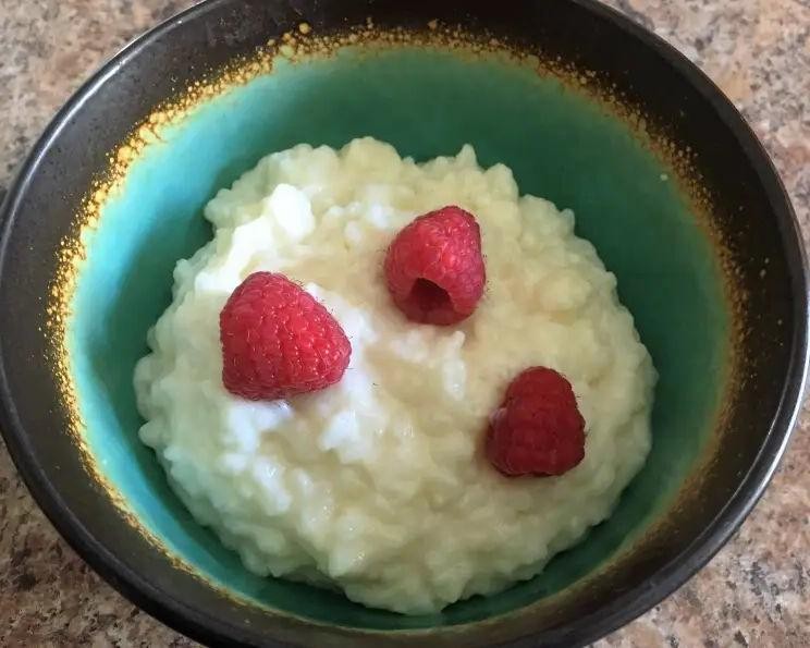 Microwave Rice Pudding
