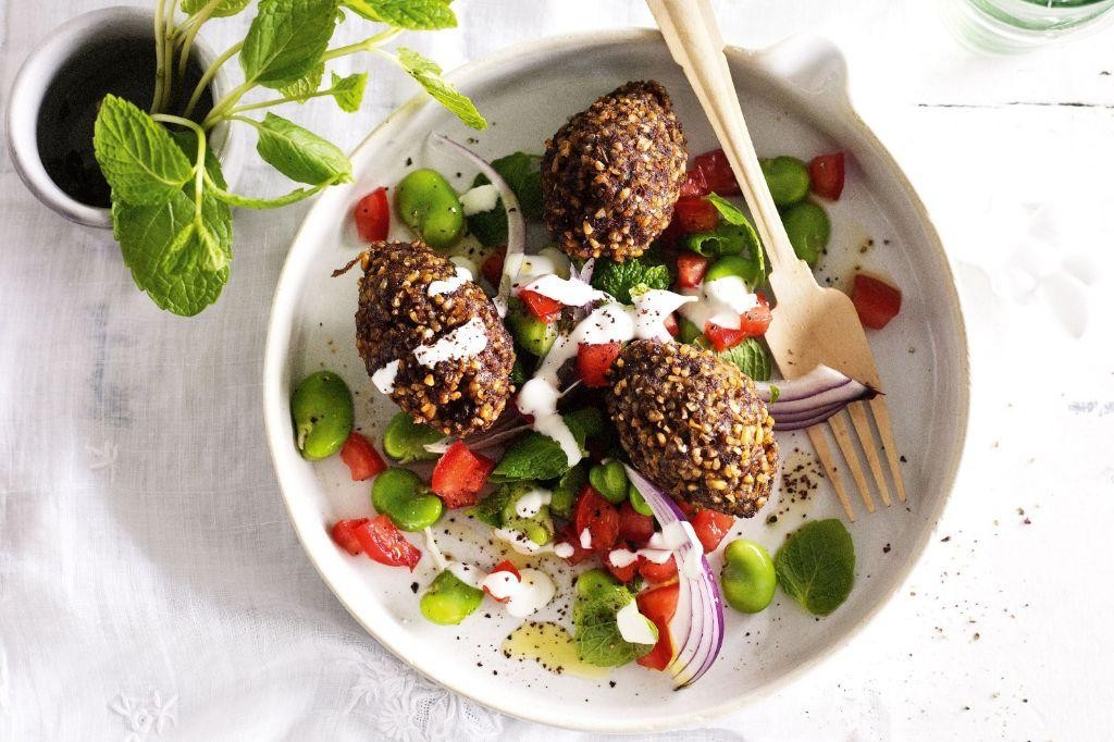 Middle Eastern Lamb and Mint Kibbeh