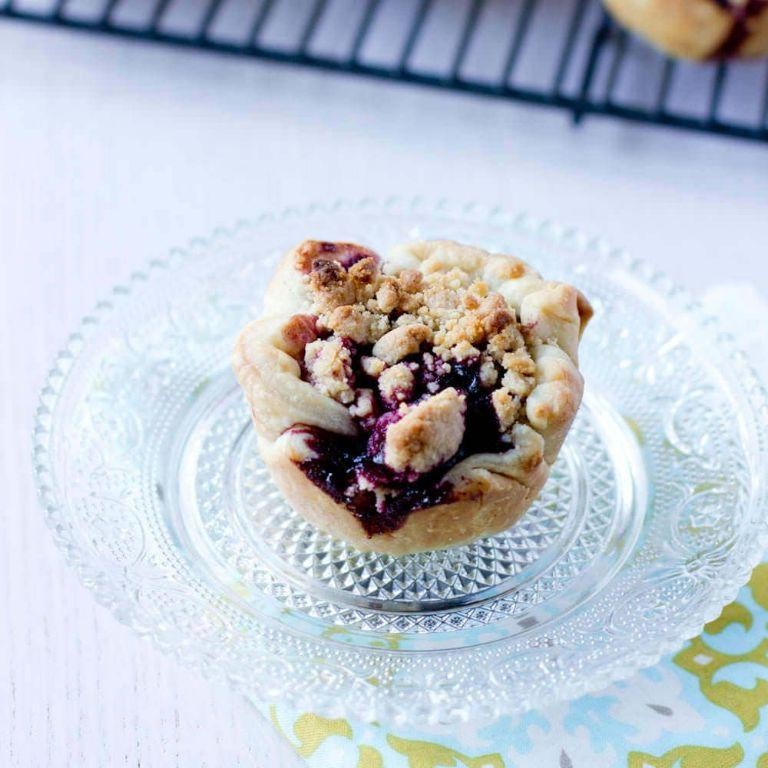 Mini Blackberry Pies