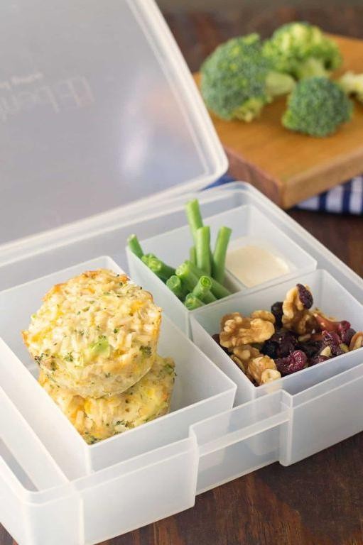 Mini Chicken and Rice Muffins