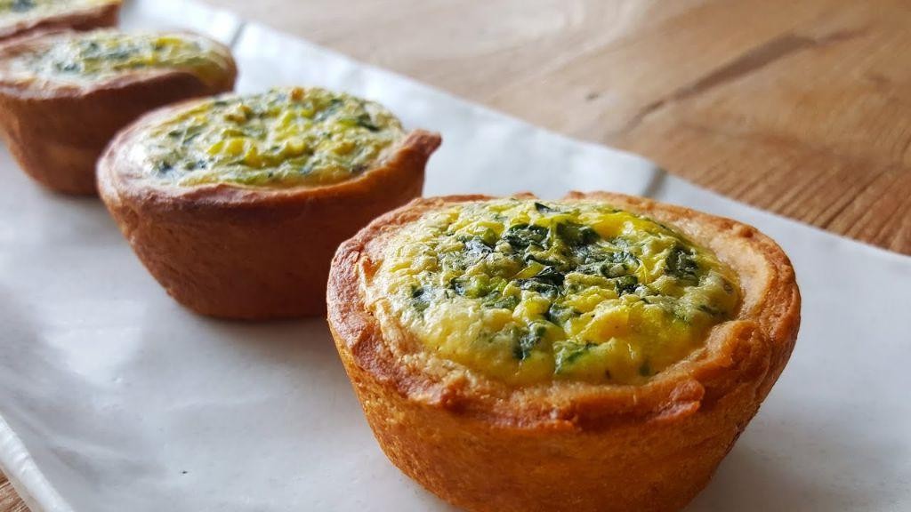 Mini Crescent Roll Quiches