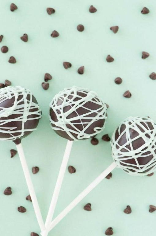 Mint Chocolate Cake Pops