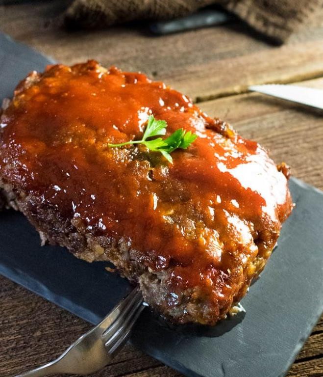 Moose Meatloaf with Brown Sugar Glaze