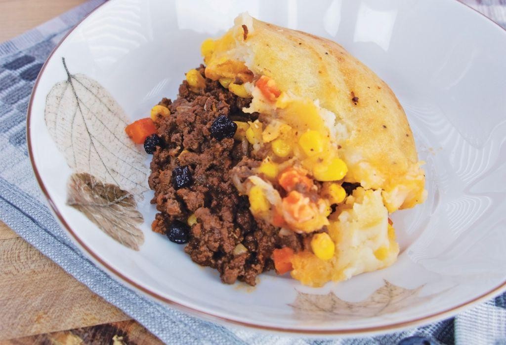 Moose Shepherd’s Pie with Mashed Potato Topping