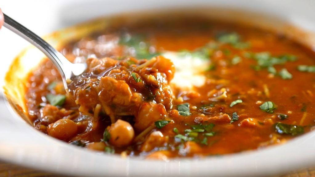 Moroccan Chicken Harira Soup