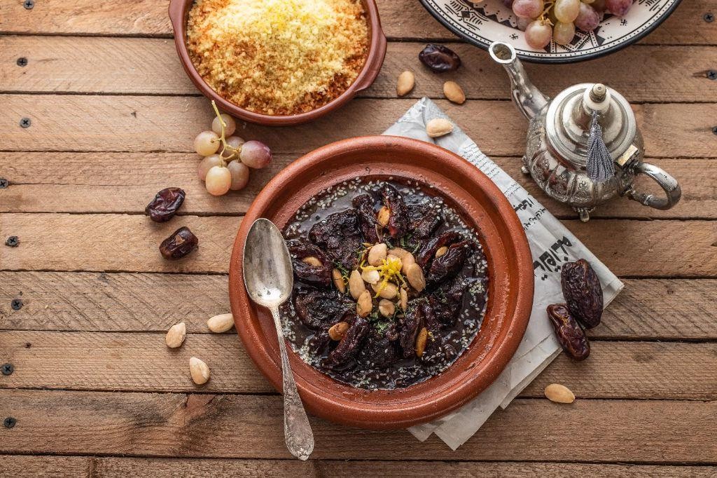 Moroccan Spiced Kibbeh with Dates