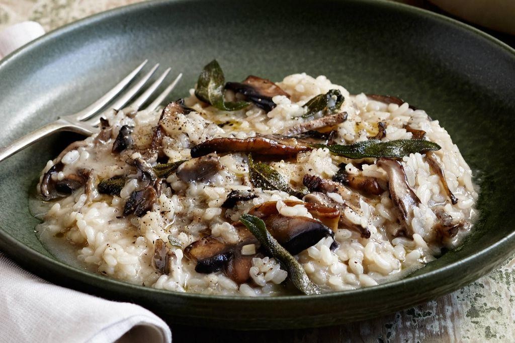 Mushroom and Sage Risotto