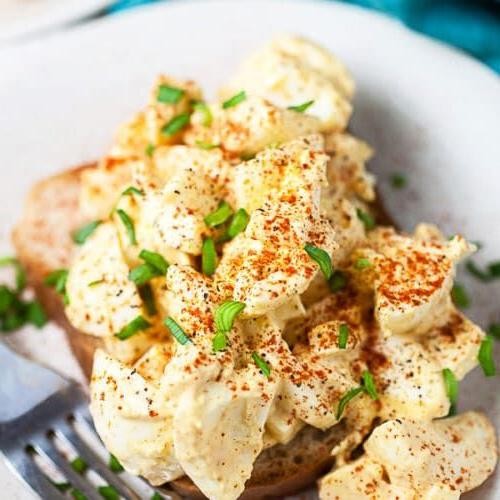 Mustard and Herb Egg Salad
