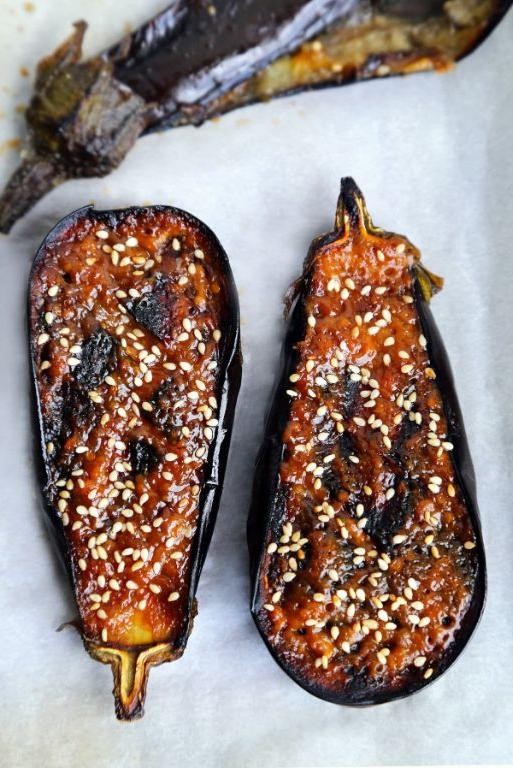 Nasu Dengaku Grilled Eggplant