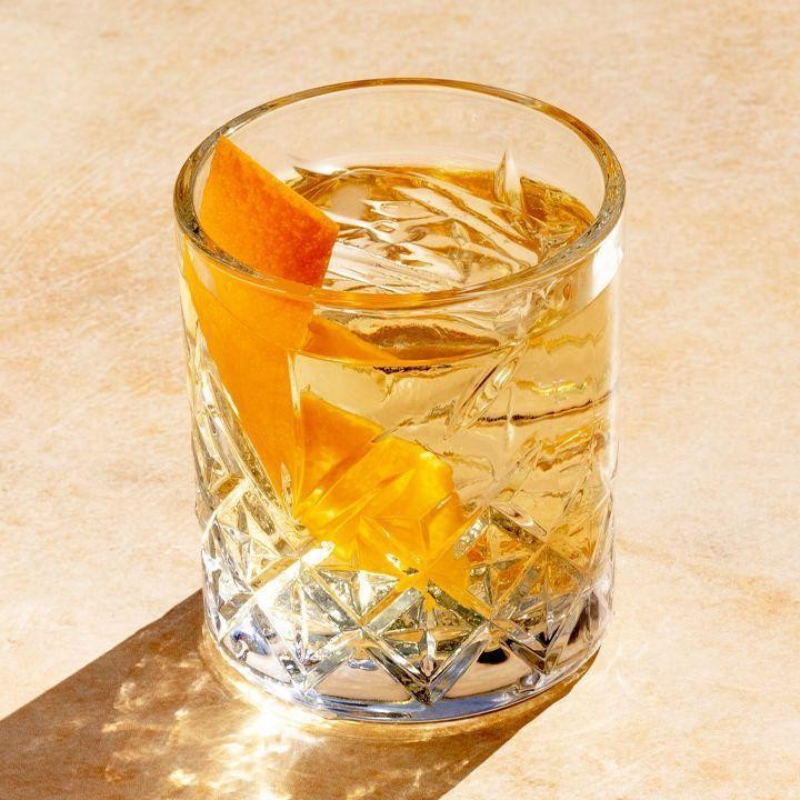 Oaxaca Old Fashioned with Mezcal and Agave