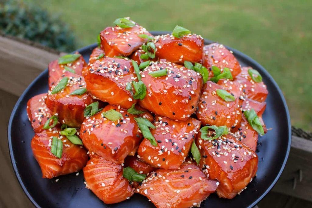 Oklahoma Joe Smoked Salmon with Honey Glaze