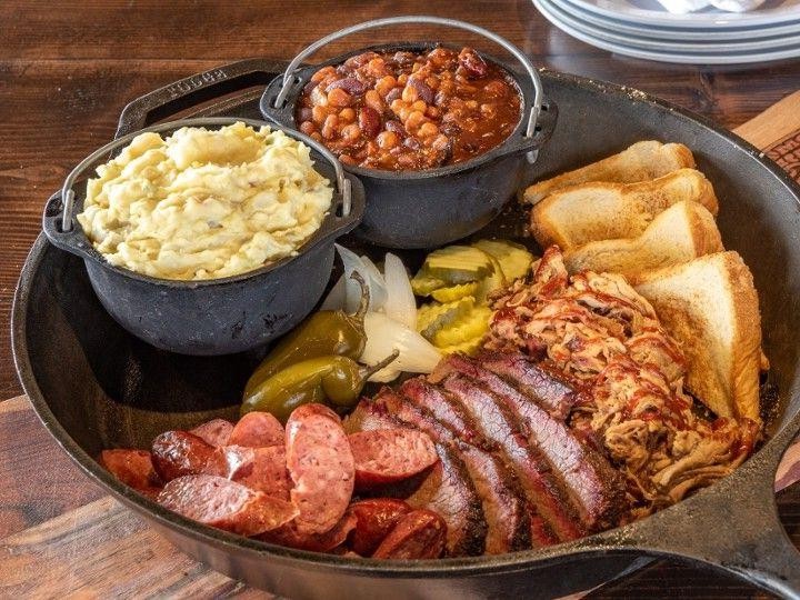 Oklahoma Joe Smoked Sausage Platter