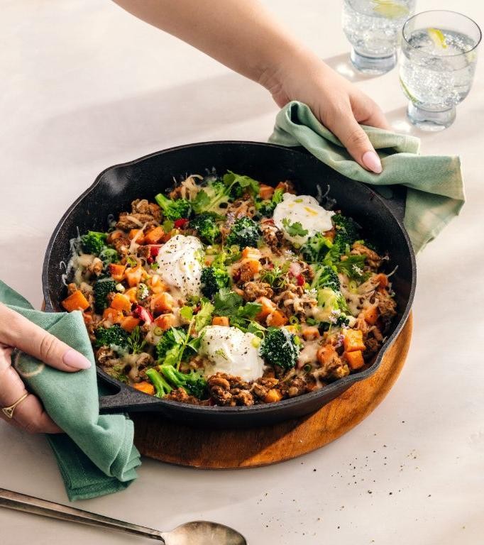 One-Pan Turkey and Sweet Potato Stir-Fry