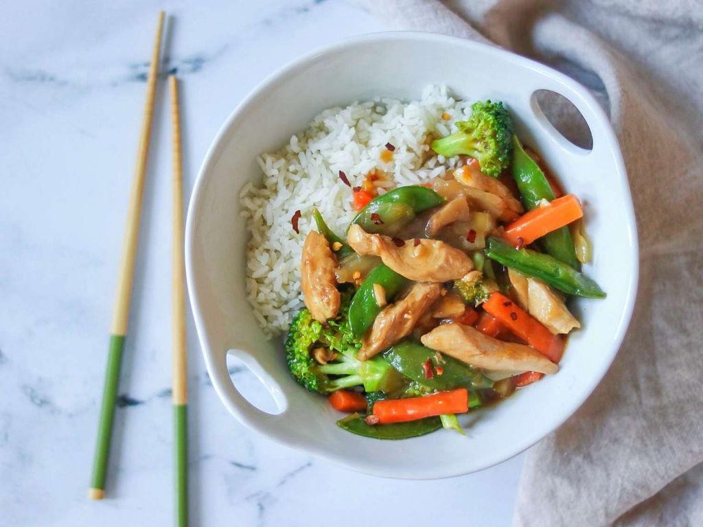 Orange Chicken Stir Fry