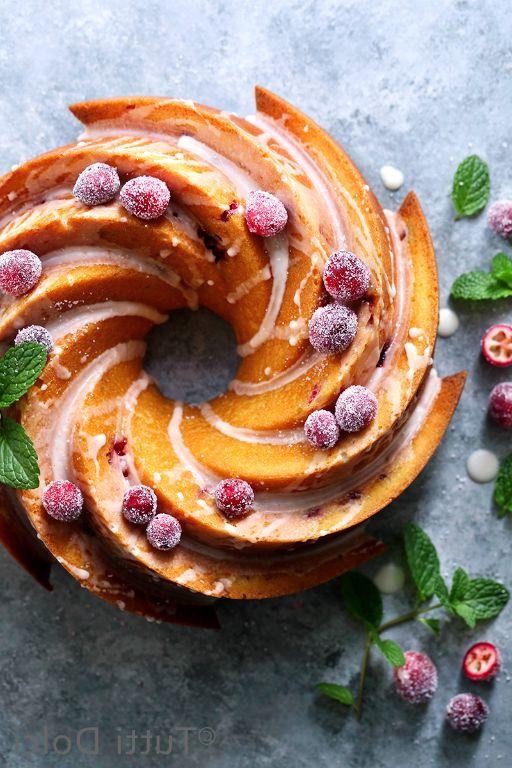 Orange Cranberry Bundt Cake