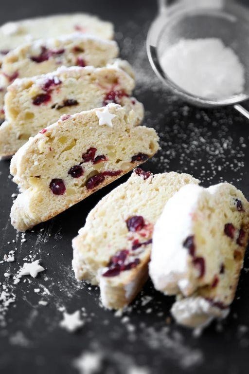 Orange and Cranberry Stollen