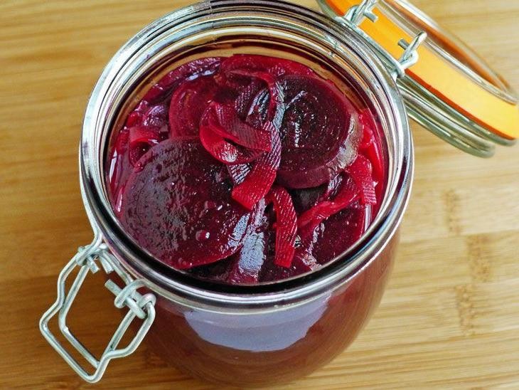 Orange and Ginger Pickled Beets