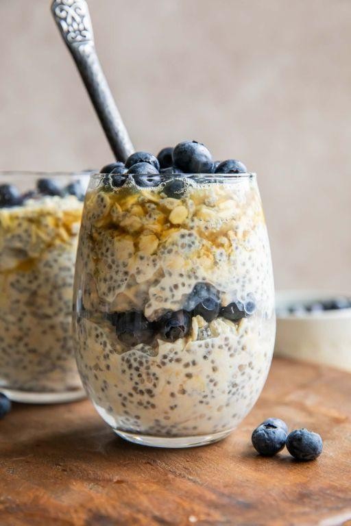 Overnight Oats with Chia Seeds