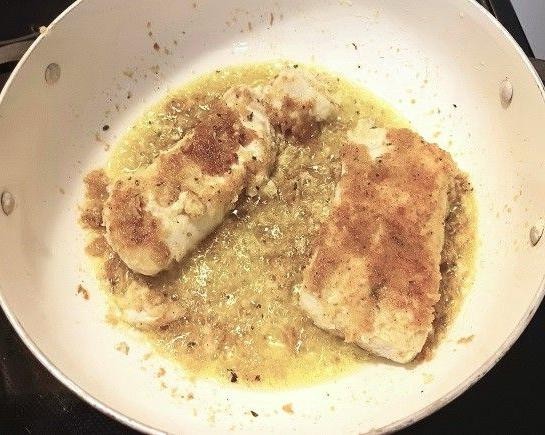 Pan Fried Haddock with Honey Mustard Drizzle