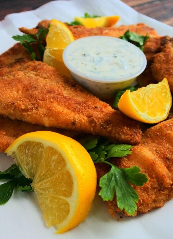 Pan Fried Haddock with Lemon Pepper Crust