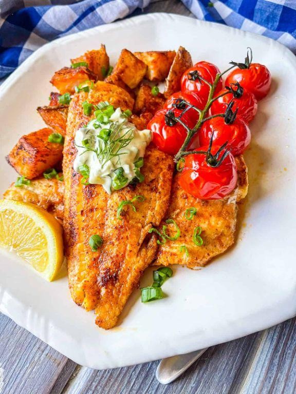 Pan Fried Haddock with Smoked Paprika Seasoning