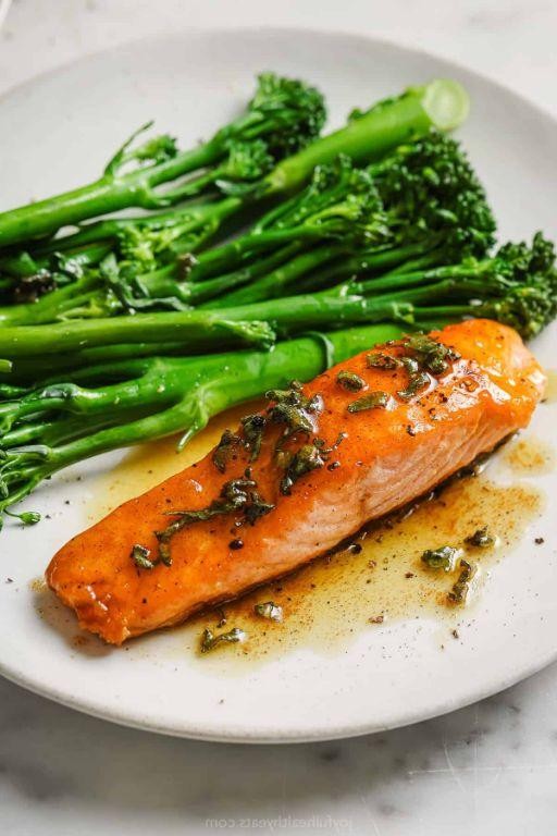 Pan Seared Salmon with Brown Butter and Sage
