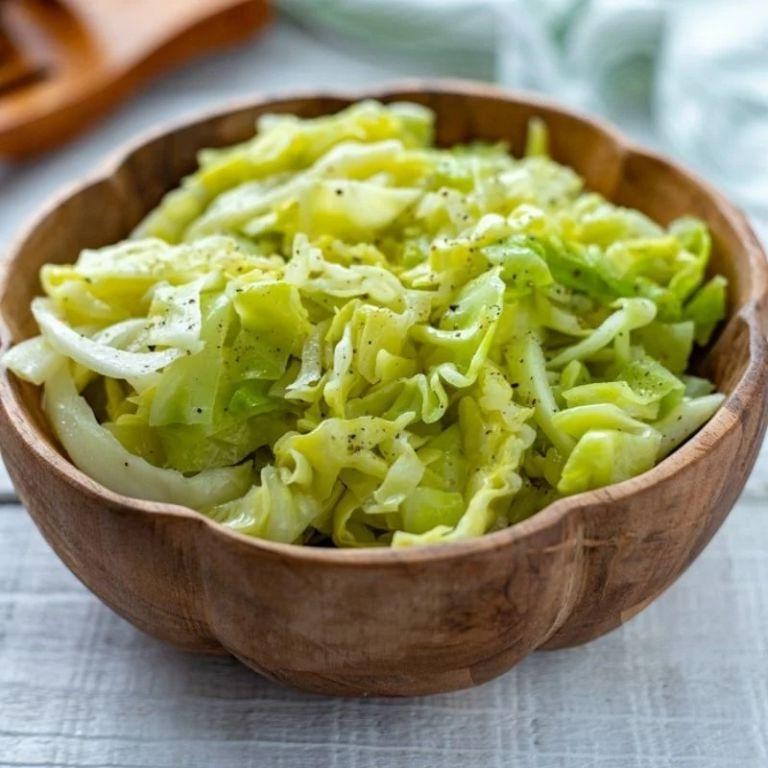 Pan-Fried Irish Cabbage with Garlic Butter