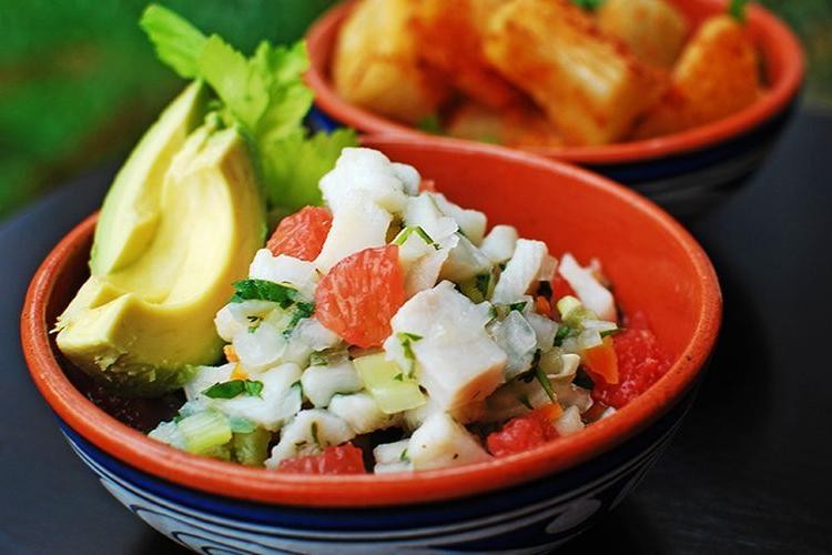 Panamanian-Style Ceviche with Coconut Milk