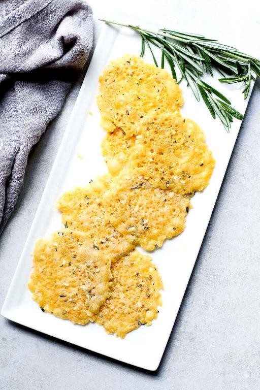 Parmesan Crisps with Rosemary