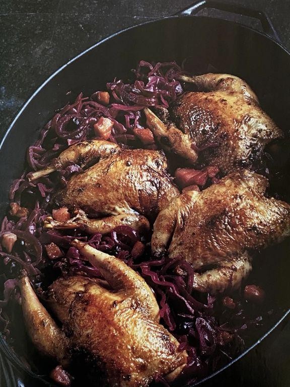 Partridge Confit with Juniper Berries