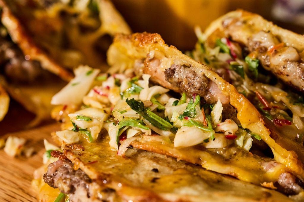 Partridge Tacos with Spicy Slaw