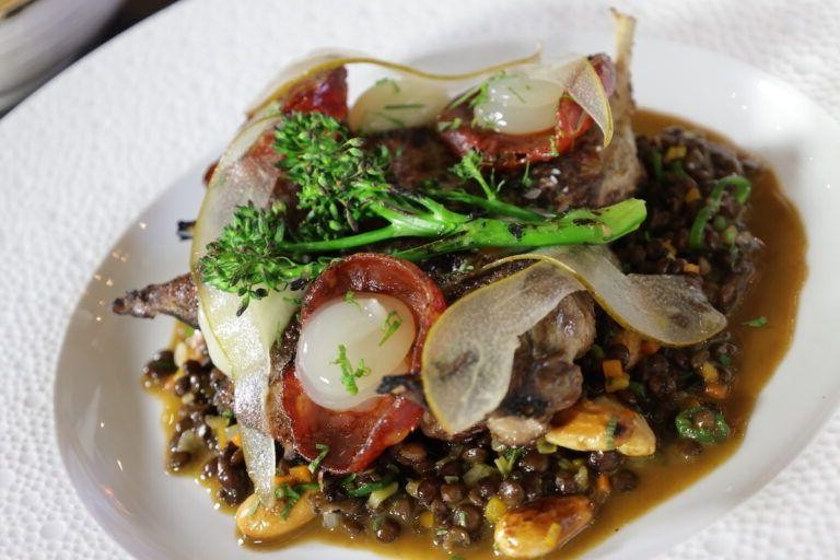 Partridge and Lentil Stew
