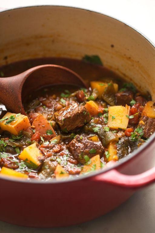 Pasilla Pepper Beef Stew