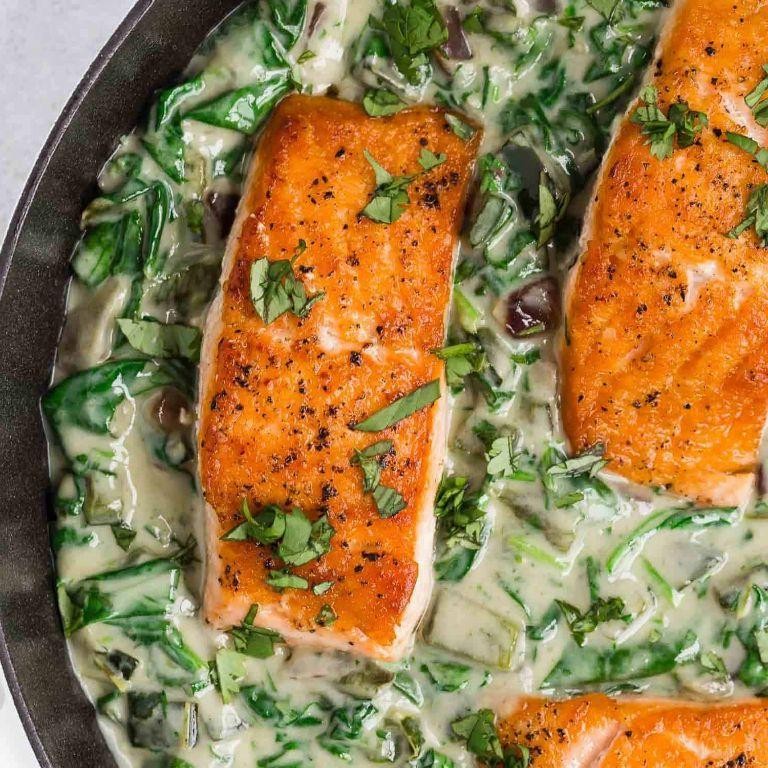 Pasilla Pepper Glazed Salmon