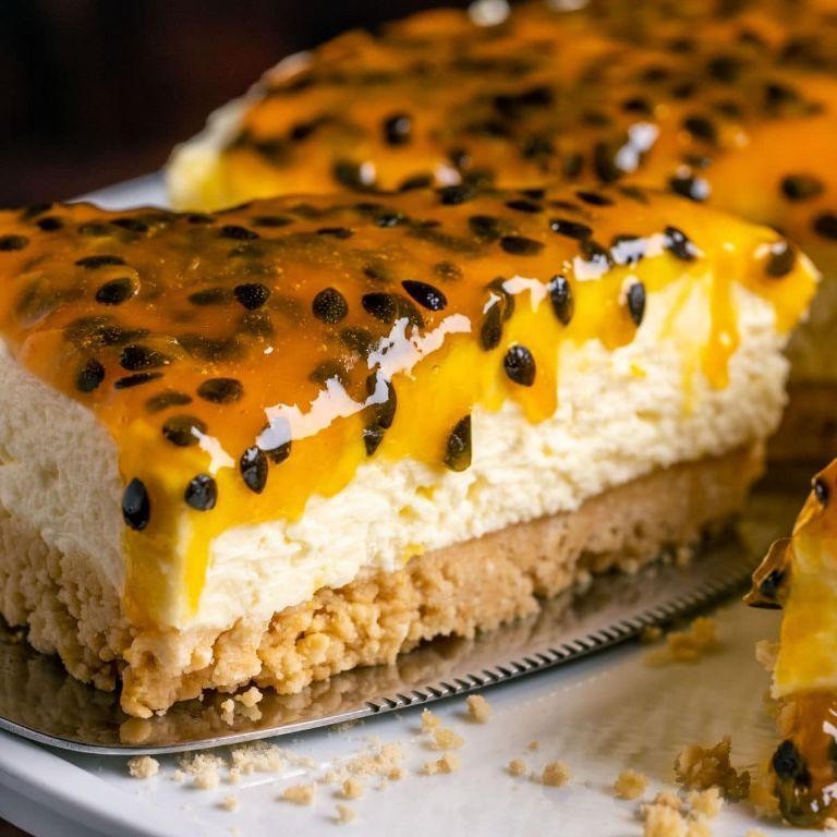 Passion Fruit Cheesecake