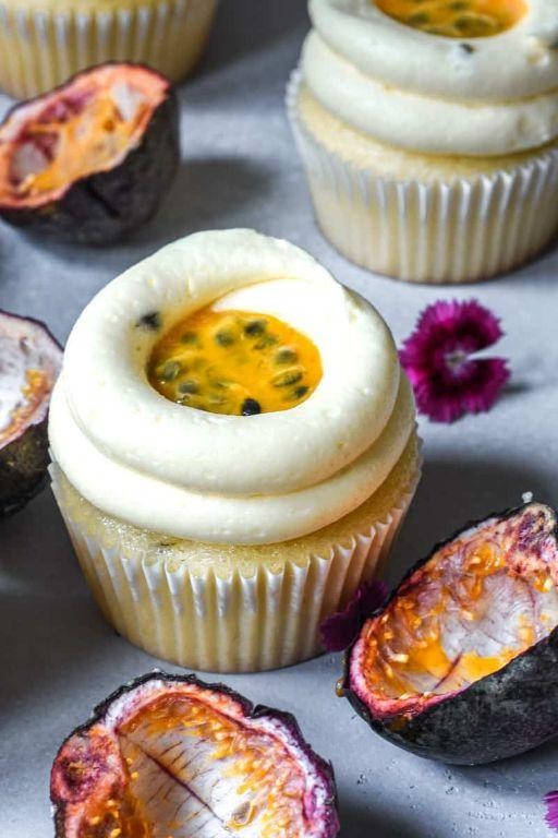 Passion Fruit Cupcakes