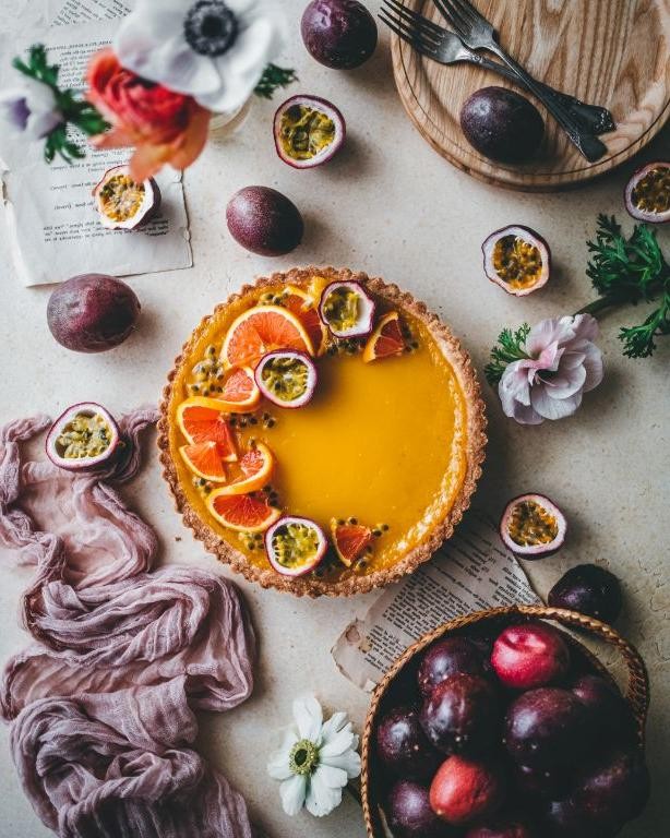 Passion Fruit Tart