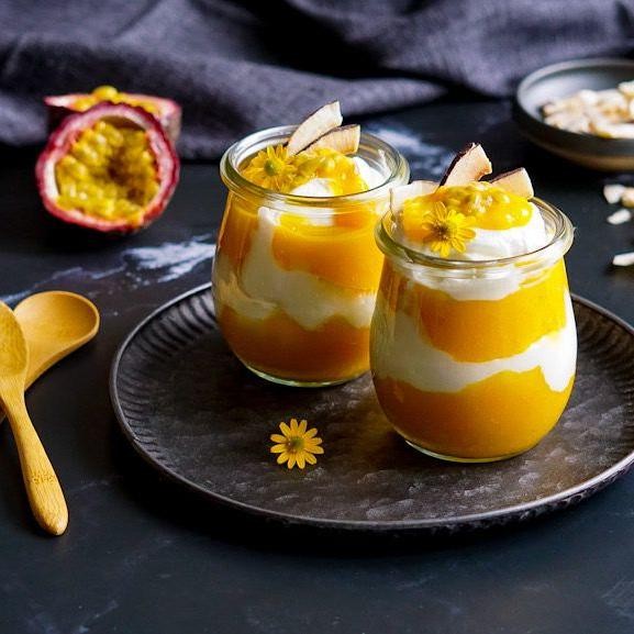 Passion Fruit Yogurt Parfait