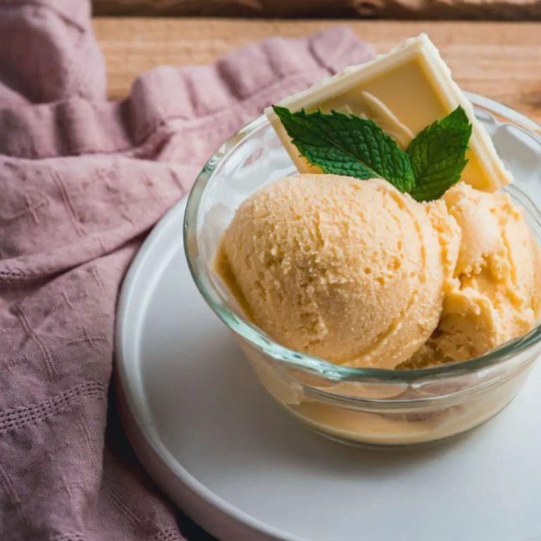 Passionfruit Mint Sorbet